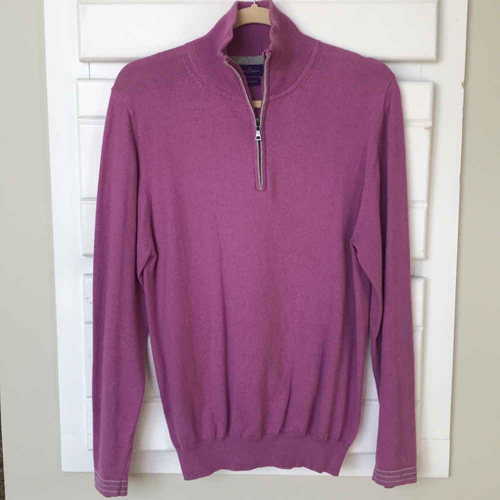 Cashmere 1/4 Zip Sweater